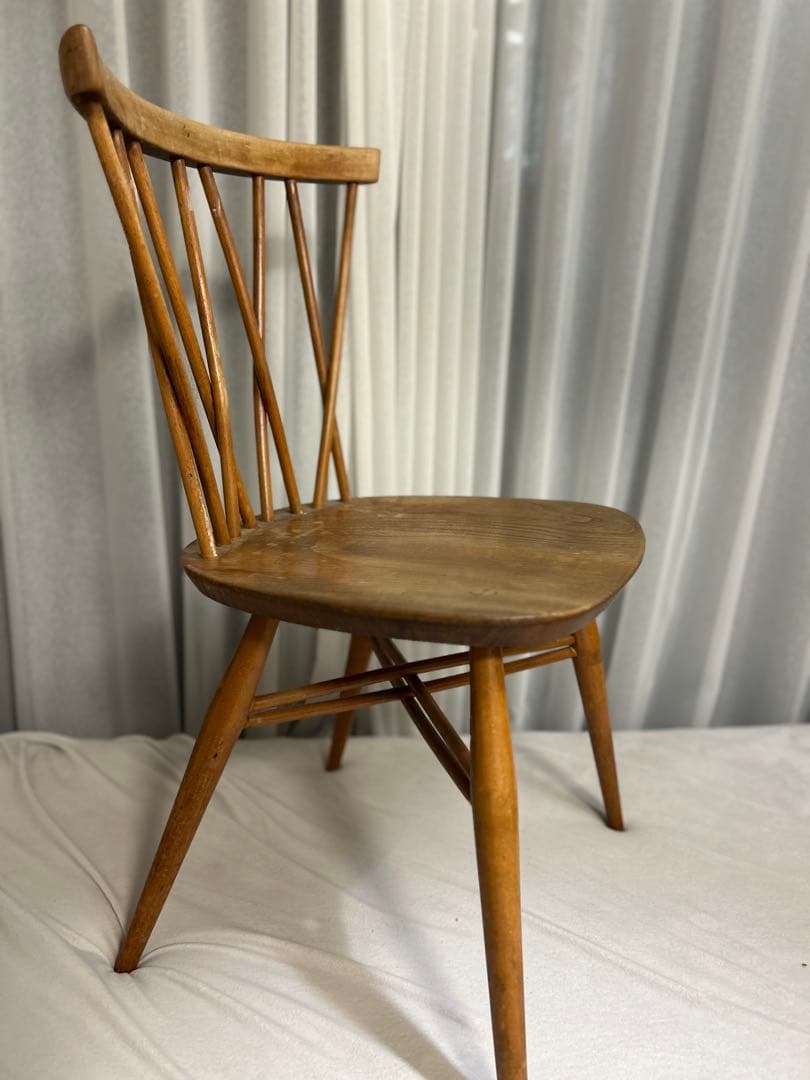 イギリスアーコール社ercolクロスバックチェアミッドセンチュリー アンティーク