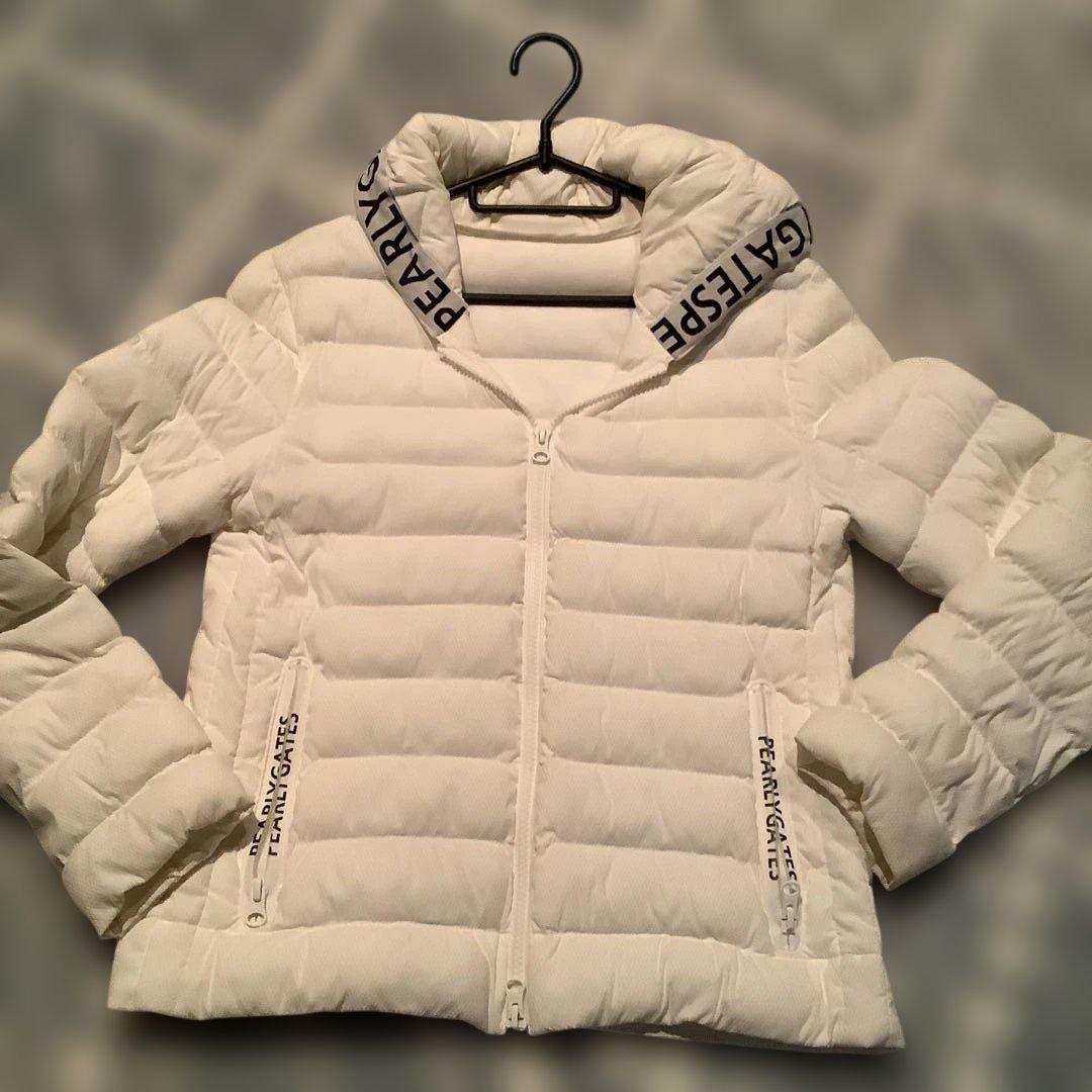 PEARLY GATES ホワイト キルトジャケット
