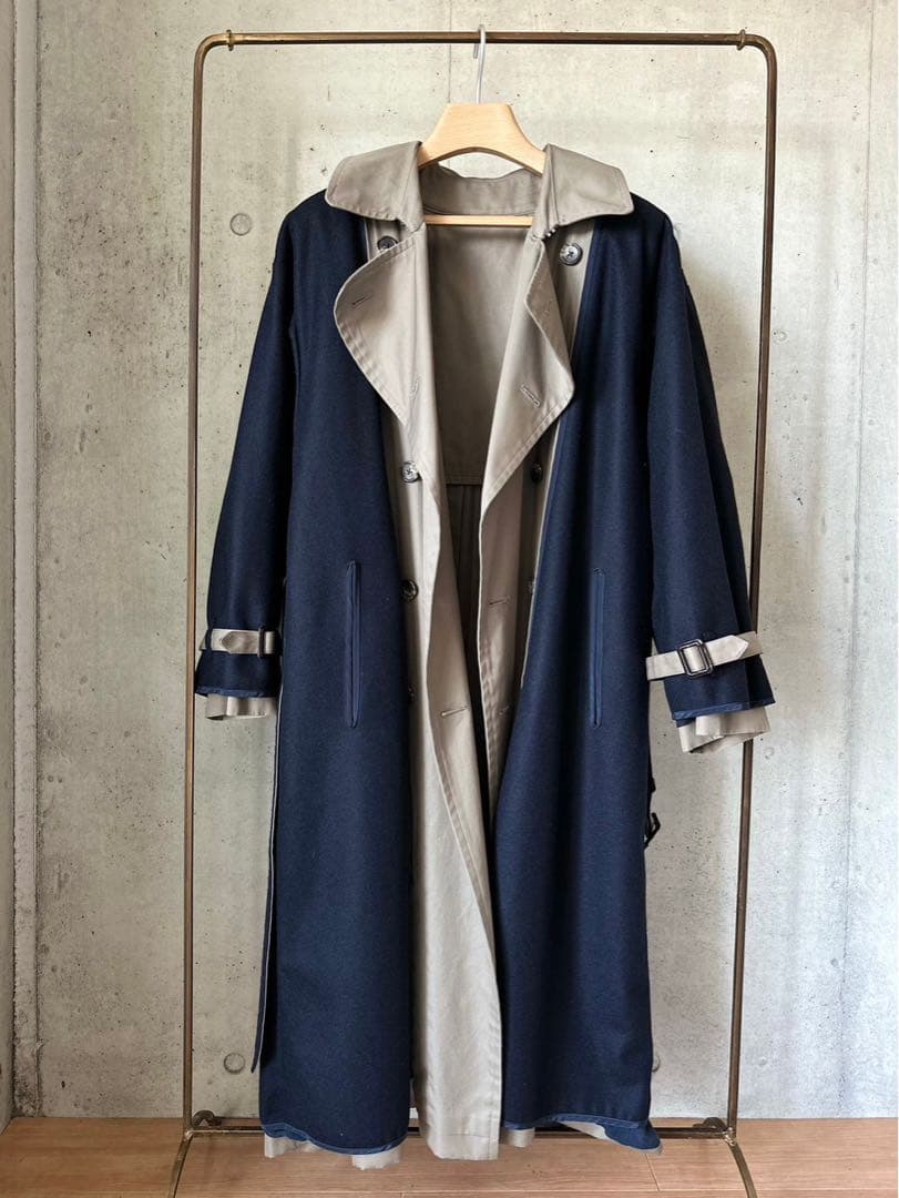 YOKE(ヨーク)REVERSIBLE TRENCH COAT