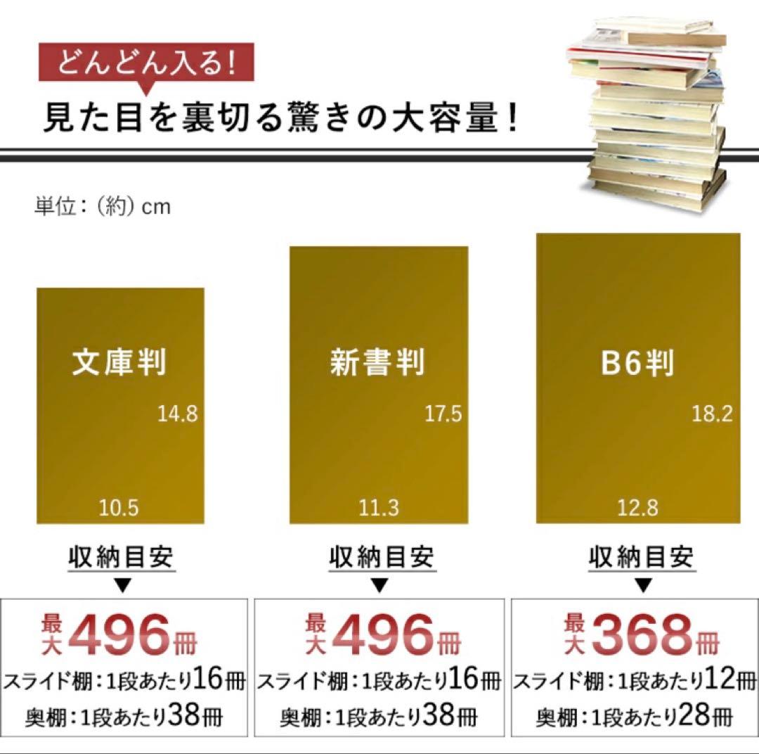 アイリスオーヤマ 大容量本棚 トリプルサイズ