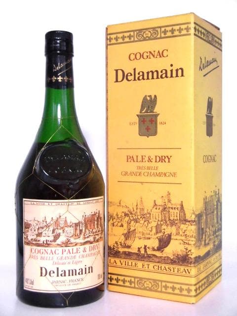 【L2】デラマン コニャック ペール＆ドライ 90年代 旧ボトル 箱付