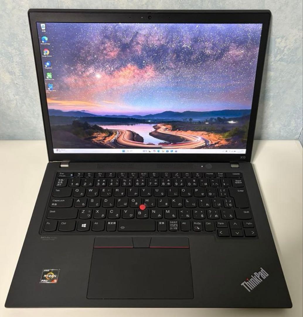 【Ryzen5PRO搭載】ThinkPad X13 Gen2✨メモリ16GB美品