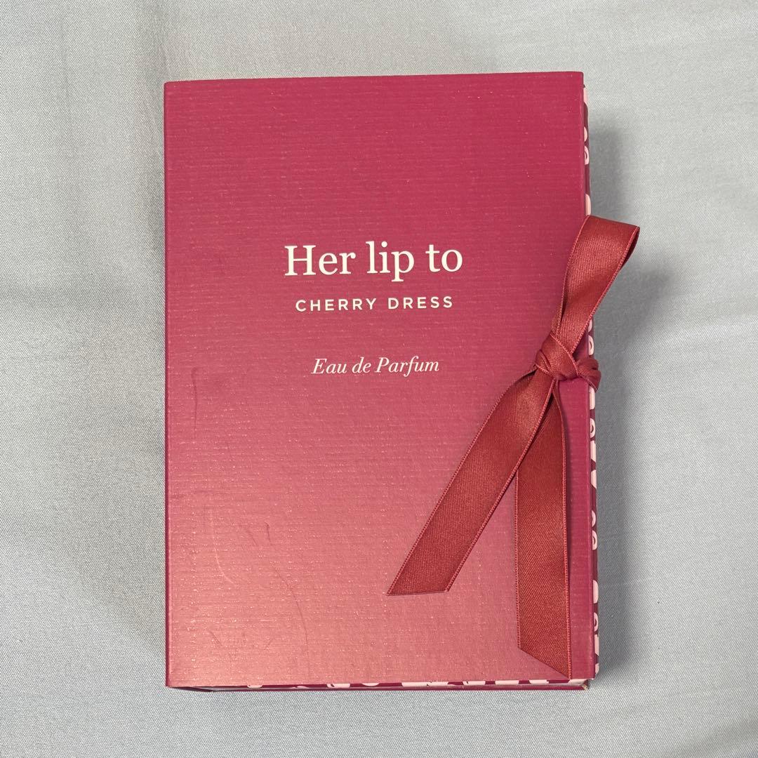 香水(女性用) Her lip to Eau de Parfum CHERRY DRESS