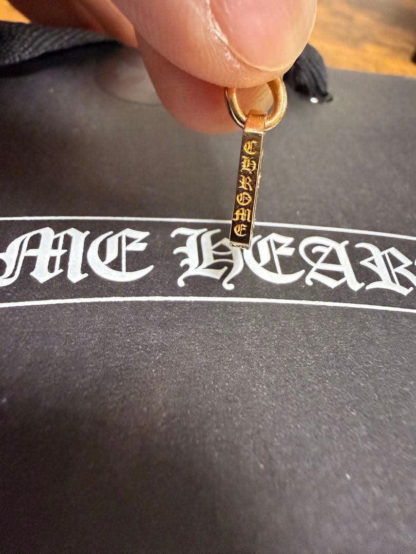 Chrome Hearts 22k タイニーカットアウトクロスダイヤモンド