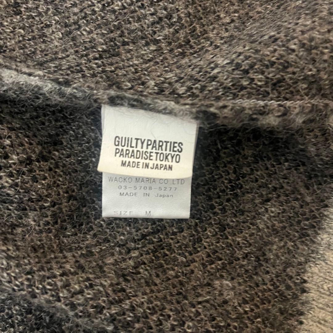 WACKO MARIA 24FW レオパード モヘヤカーディガン ワコマリア