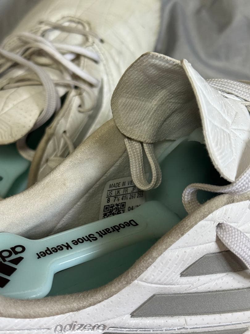 アディゼロ4　F50 レザー　FG 復刻　26cm