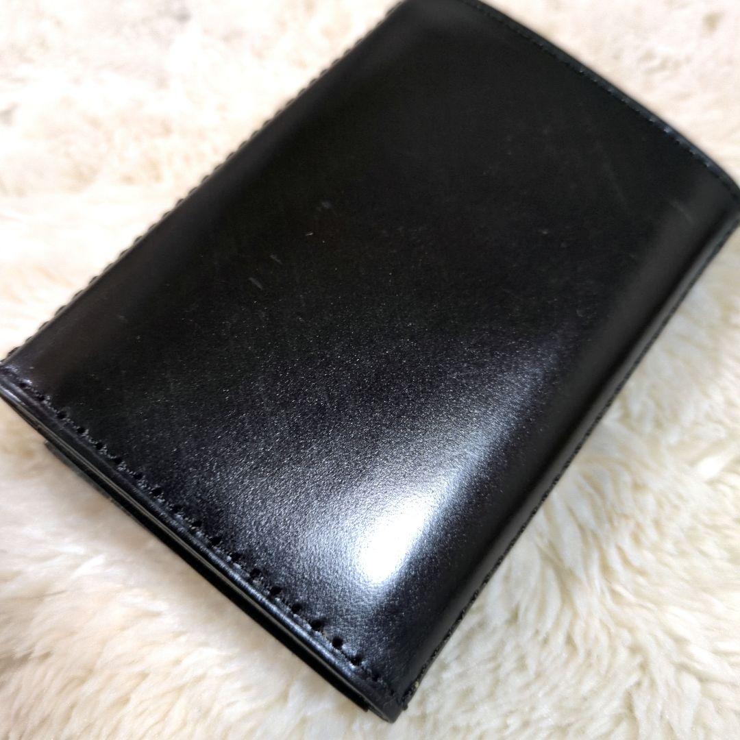 PRAIRIE　PRESSo Noir　プレッソ　ノワール　三つ折り財布