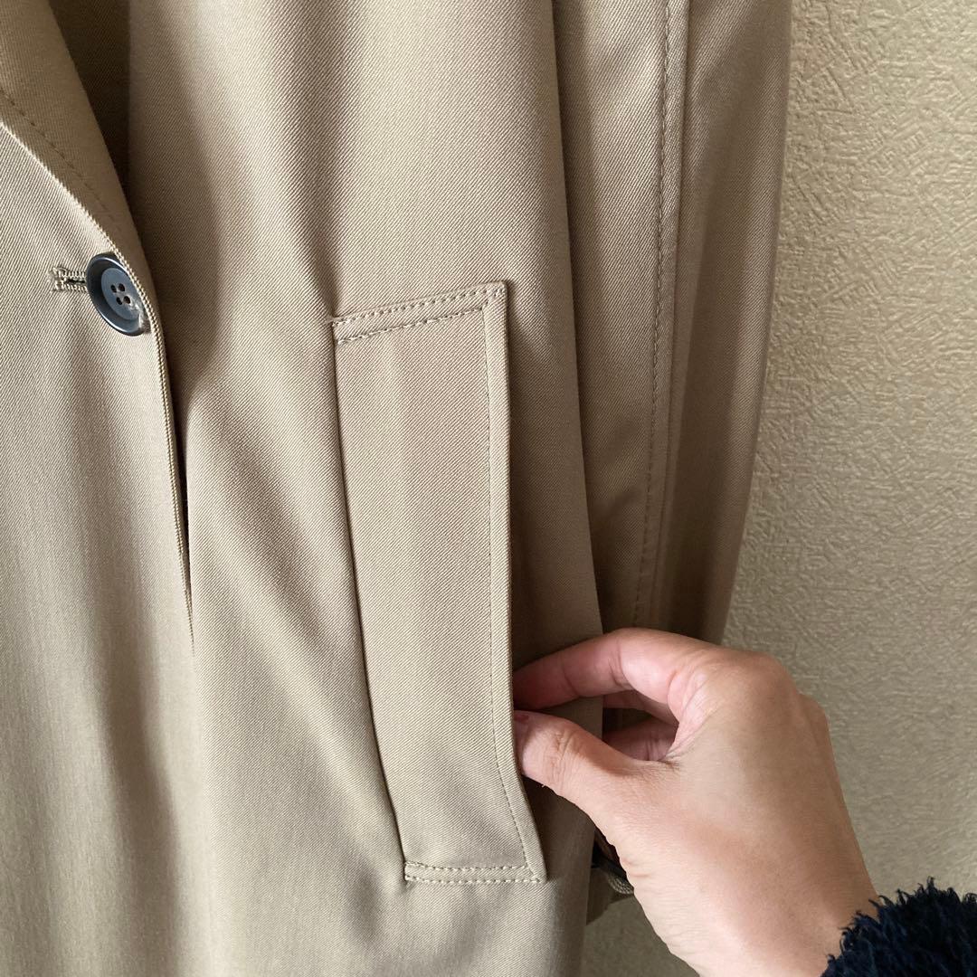 gabardineトレンチ 36 ベージュ ドゥーズィエムクラス