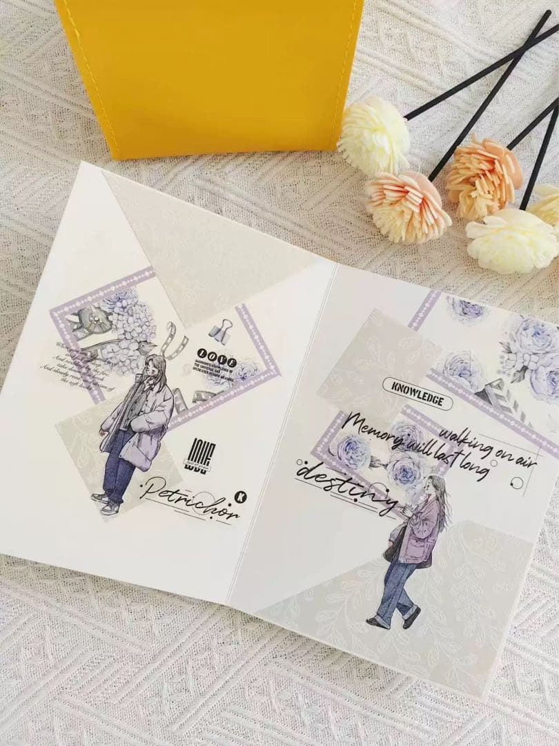 新品　走過　PET霧面型抜きタイプ　マスキングテープ　マステ　10m