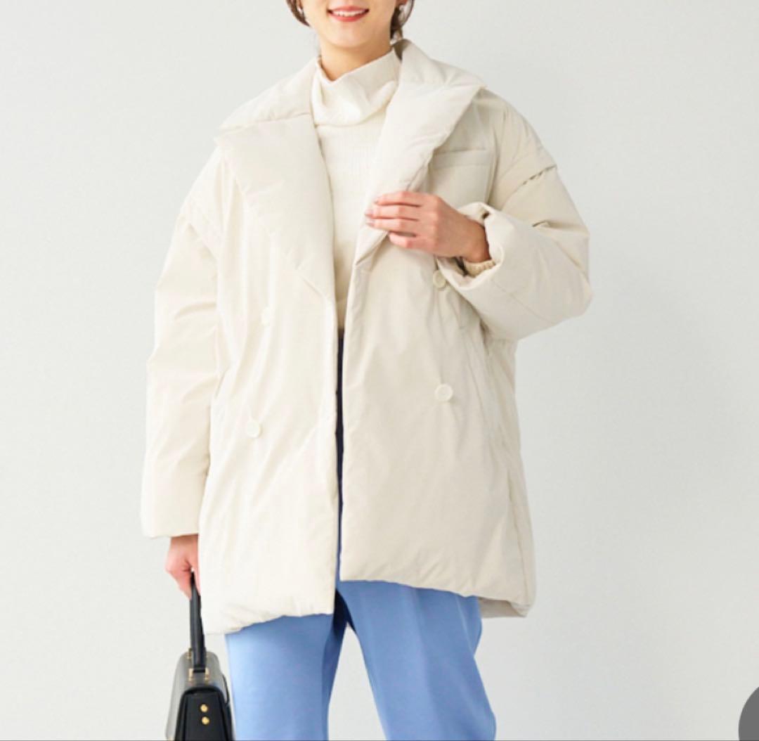 B*w様 LOUNIE サステナダウンPコート 36サイズ