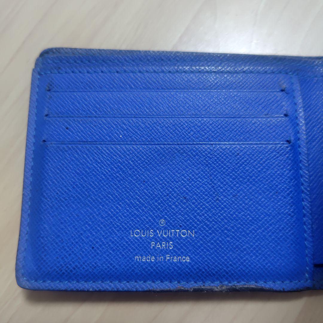 Louis Vuitton 二つ折り財布 /ブルーライン