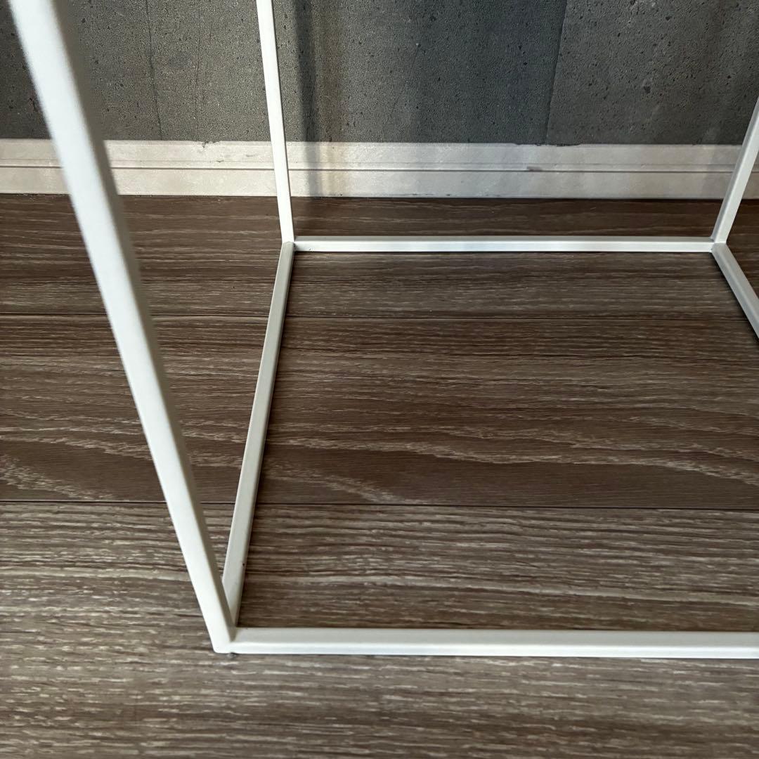 極美品 HAY ヘイ TRAY TABLE S ホワイト サイドテーブル
