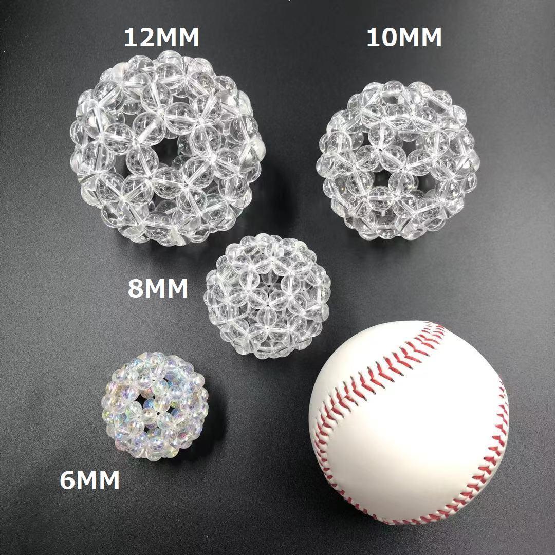 【新品】3A水晶玉 クリスタル水晶 フラーレン神聖幾何学 送料込み