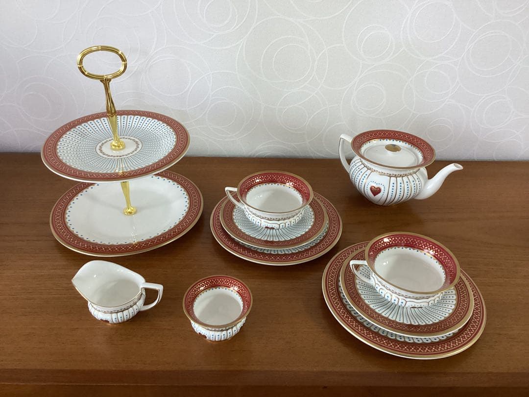 ウェッジウッド　クイーンオブハート　8点セット　箱付き