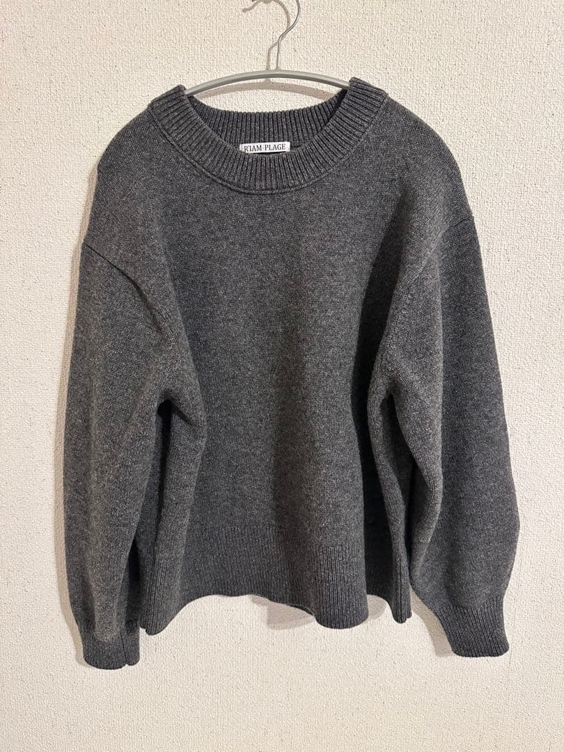 【上下セット】Plage R’IAM ストールプルオーバー