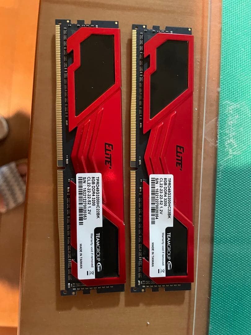 Elite Tactical G DDR4 8GB×2 3200MHz