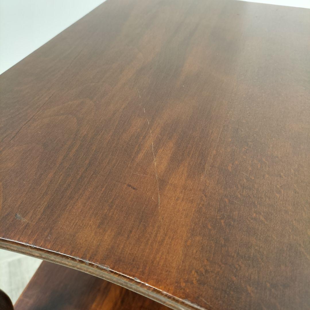 M♦アンティーク　オープンシェルフ　3段ラック　木製