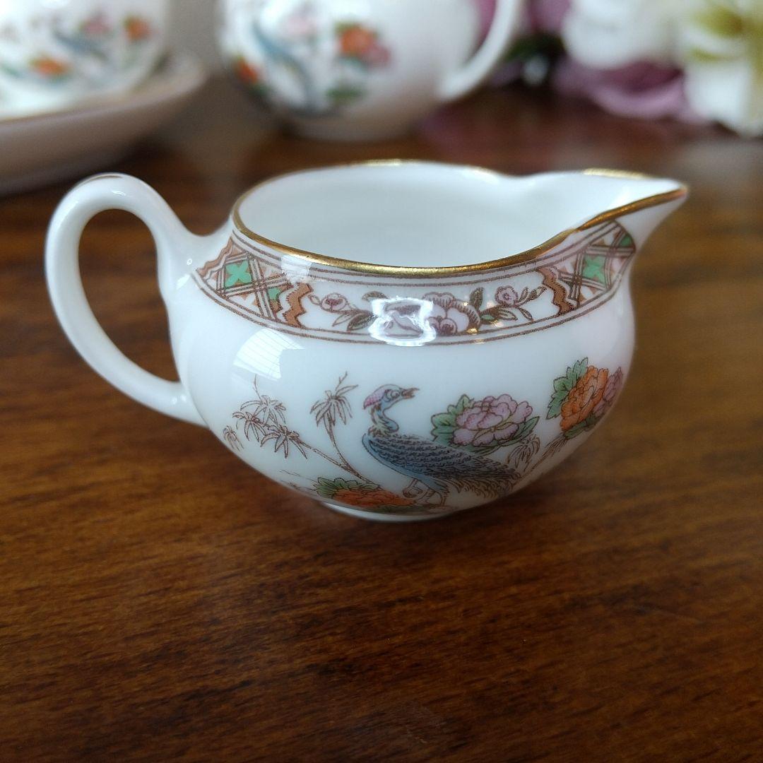 ウェッジウッド 黒壺 クタニクレーン　ミニチュアティー/コーヒーセット