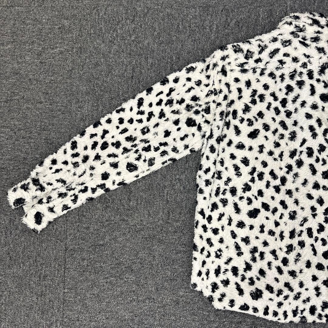 コムデギャルソンオムプリュス　AD2015 レオパード コットンレーヨンシャツ