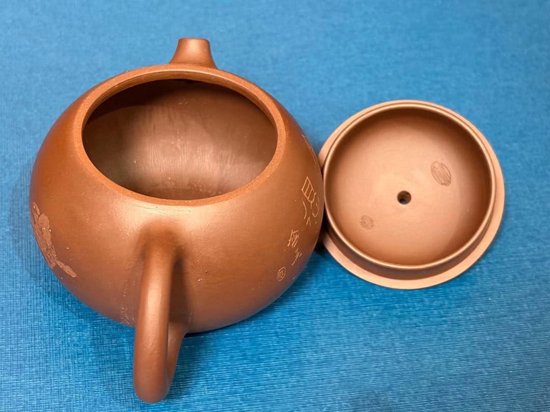 【未使用】宜興紫砂壺 西施壺 陳建明 共箱・証明書付