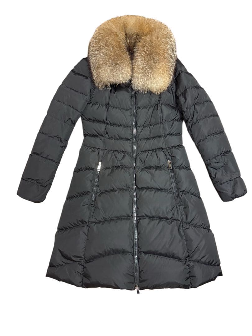 MONCLER HIRONDELLEダウンコート ファー確実正規品