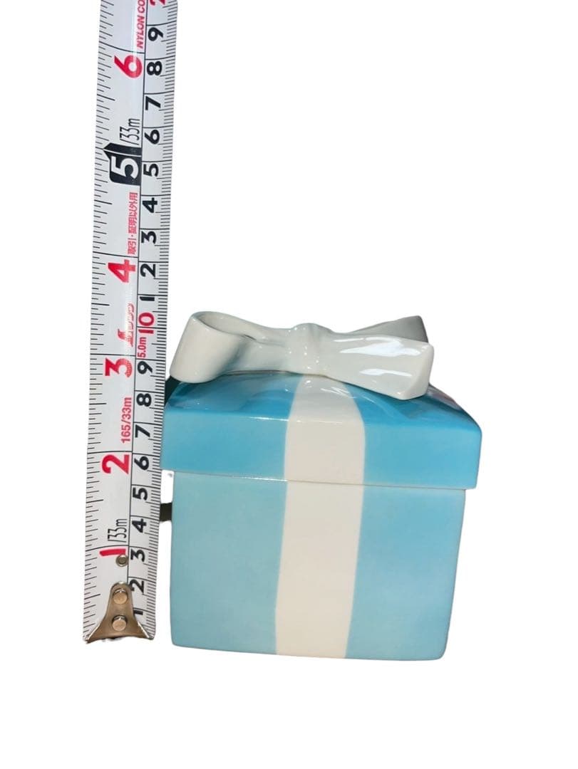 『箱付き未使用』ティファニー・ブルーリボン ボックス小物入れ