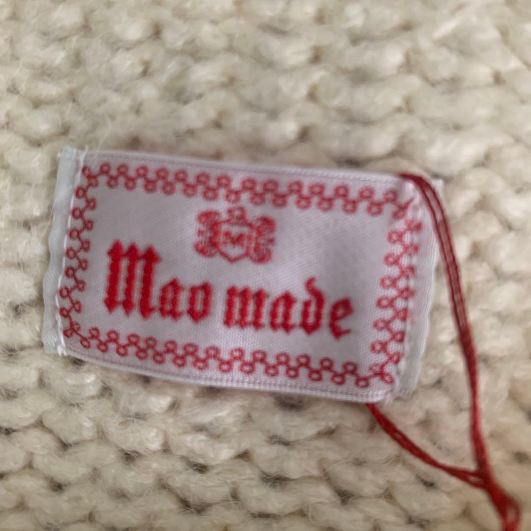 マオメイド　新品　ボートネックプルオーバーニット（北欧暮らしの道具店）