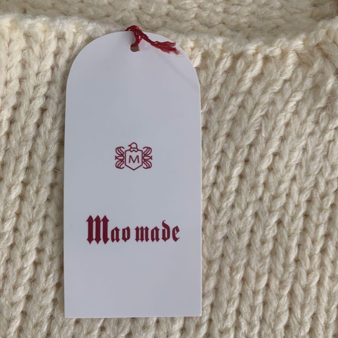マオメイド　新品　ボートネックプルオーバーニット（北欧暮らしの道具店）