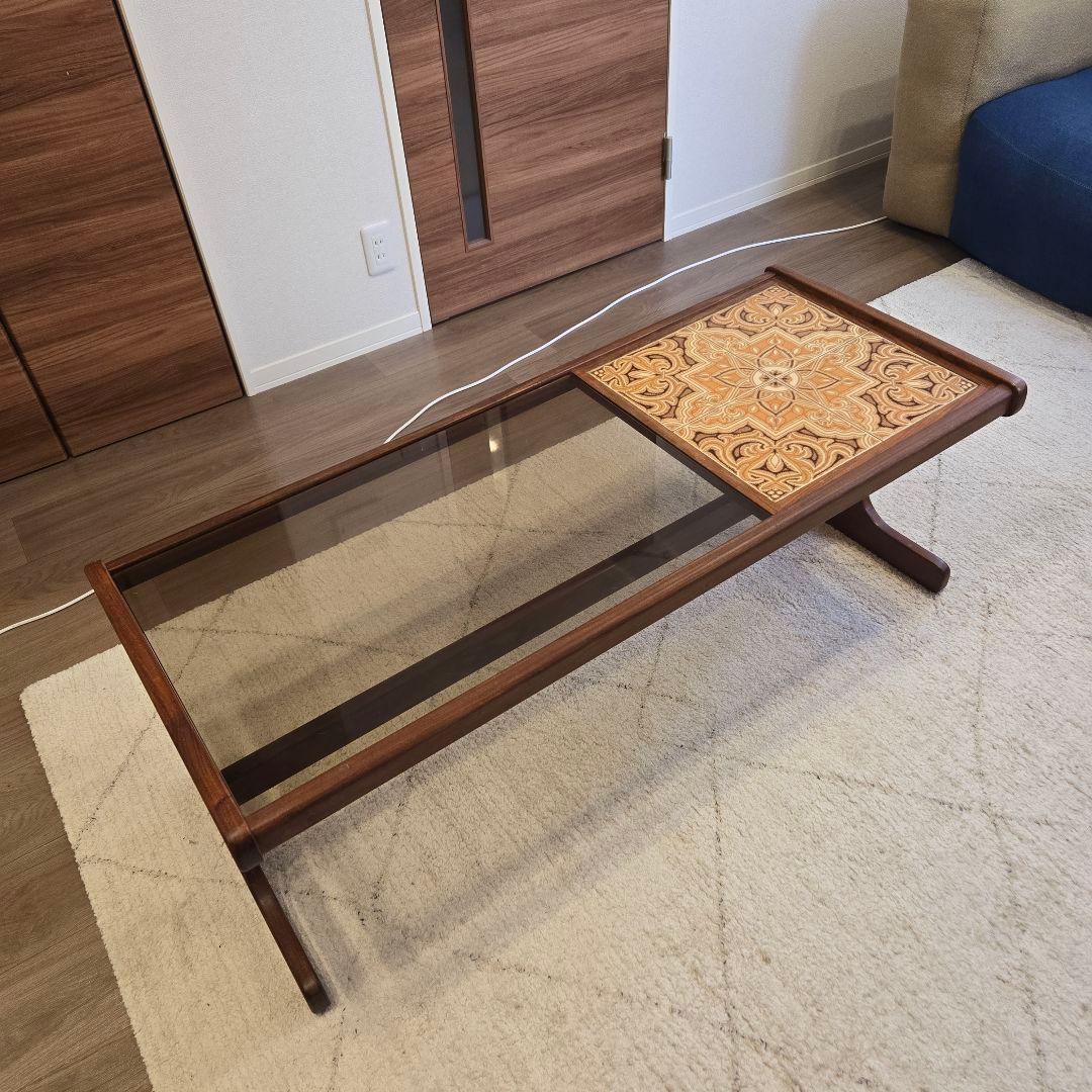 G-PLAN(ジープラン) /タイル ガラストップ コーヒーテーブル