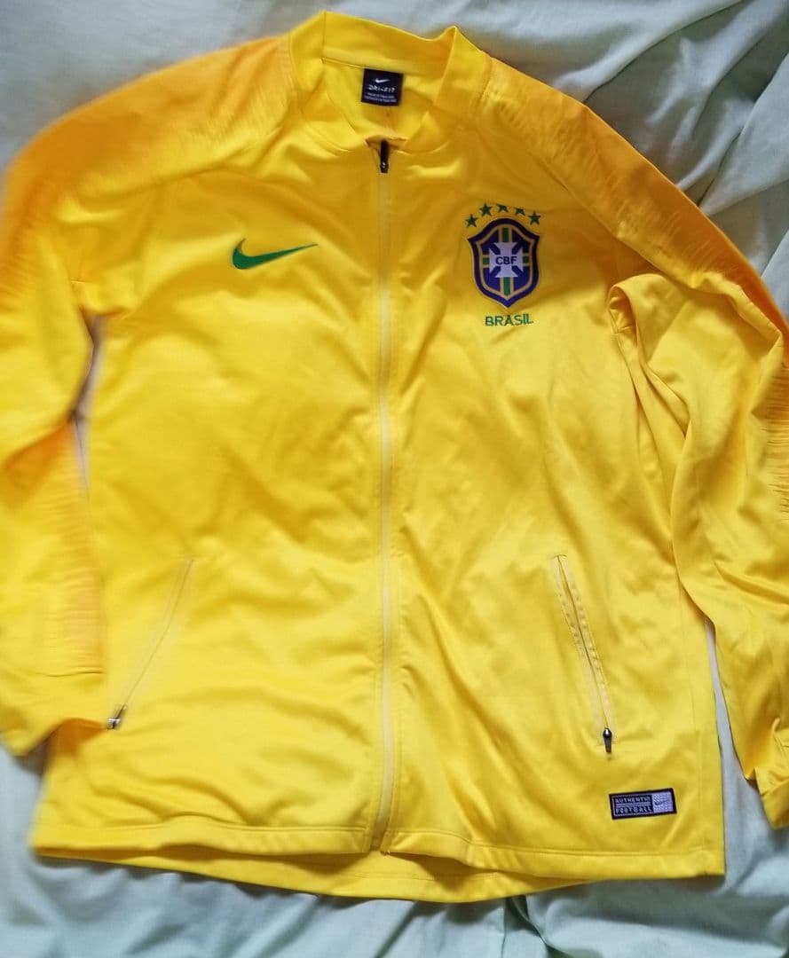 NIKE　ナイキ　ブラジル代表　2018 アンセムジャケット　オーセンテック