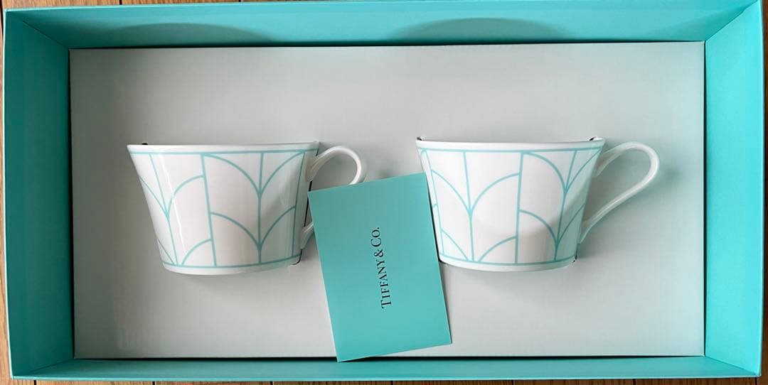 TIFFANY & Co. ティファニー　ウィートリーフ　カップ&ソーサー ペア