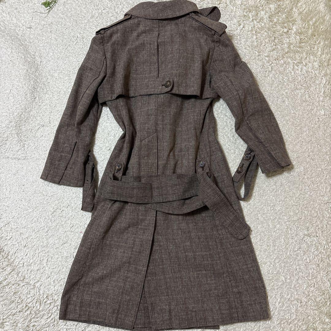 MARNI マルニ　イタリア製　トレンチコート　ダブルブレスト　ベルト　コットン