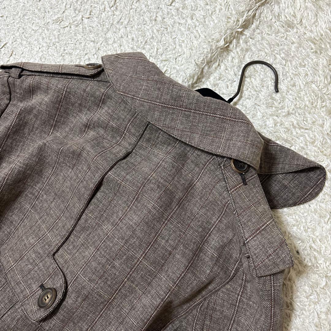 MARNI マルニ　イタリア製　トレンチコート　ダブルブレスト　ベルト　コットン