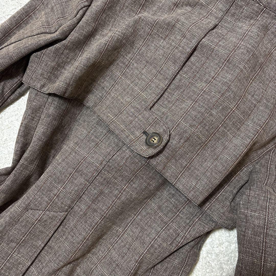 MARNI マルニ　イタリア製　トレンチコート　ダブルブレスト　ベルト　コットン