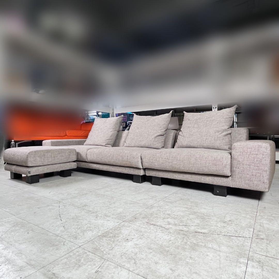 NOYESノイエス Decibelデシベル ワイド3人掛け カウチソファセット