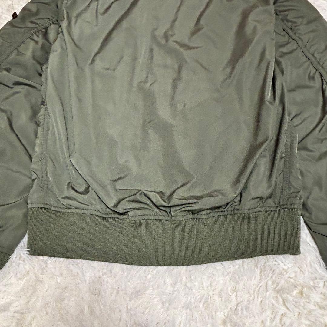 ALPHA INDUSTRIES アルファ MA-1 フライトジャケット L