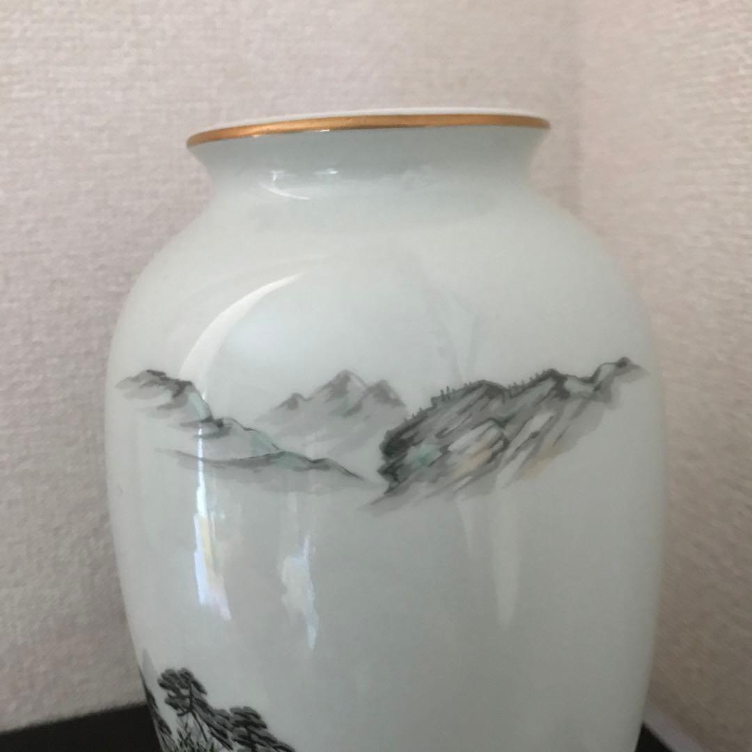 美品　花瓶 深川製磁 インテリア 壺 花器