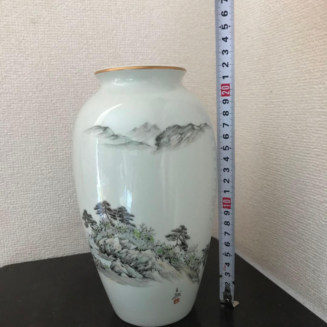 美品　花瓶 深川製磁 インテリア 壺 花器