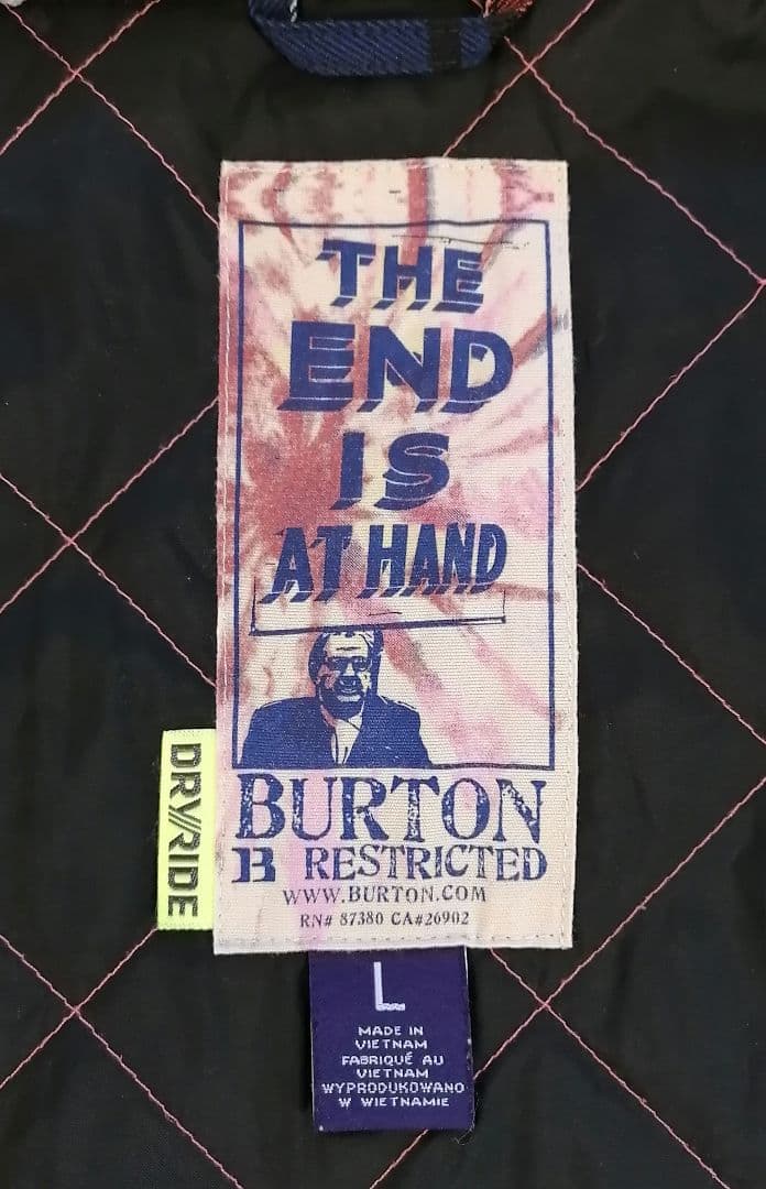 【美品】バートン BURTON メンズ L スノーボード ジャケット