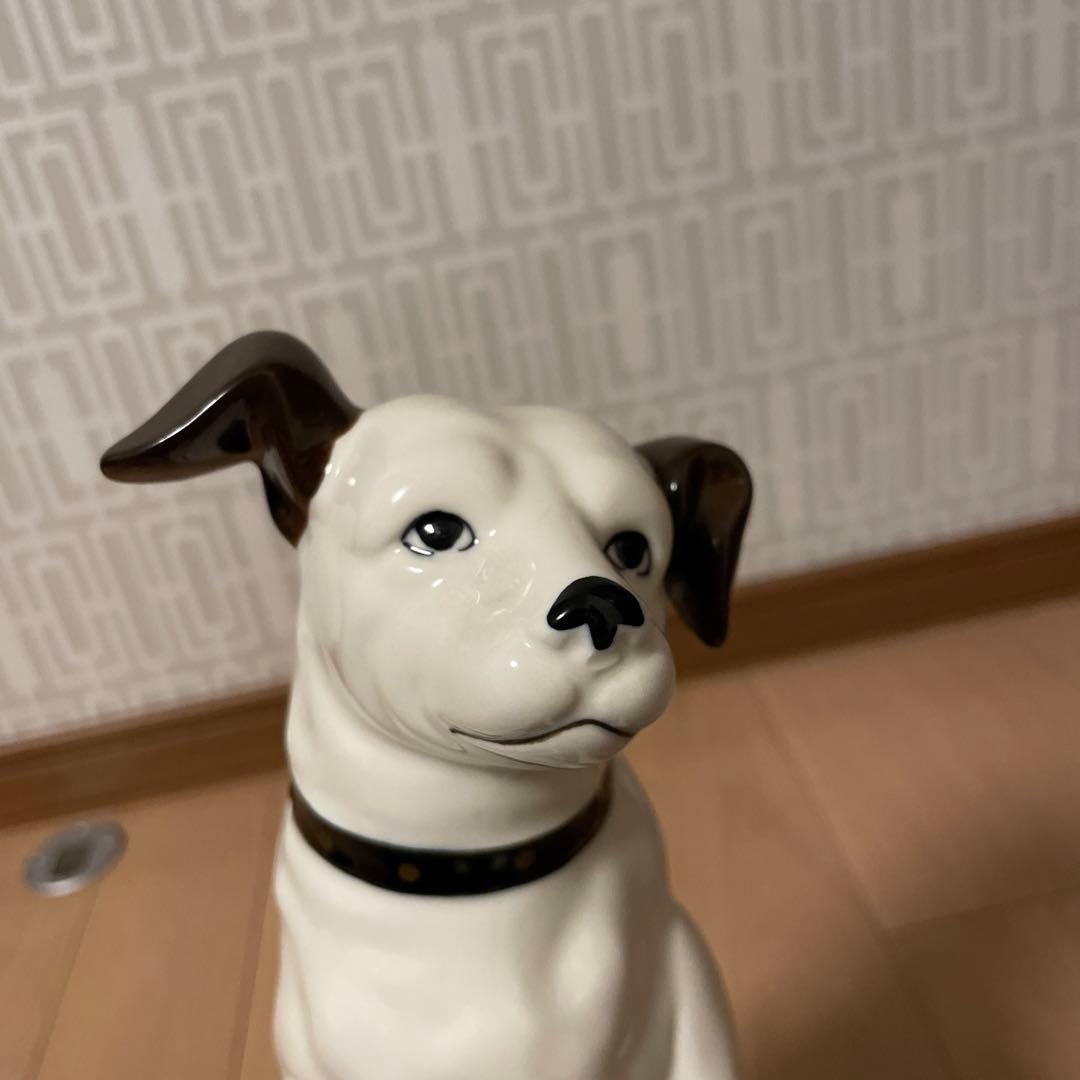 ビクター　ニッパー君　置物と貯金箱のセット