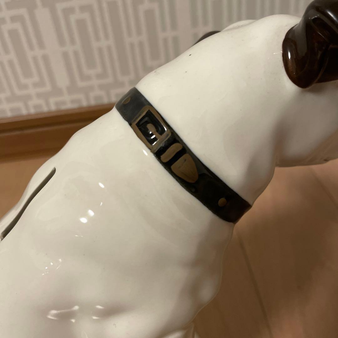 ビクター　ニッパー君　置物と貯金箱のセット