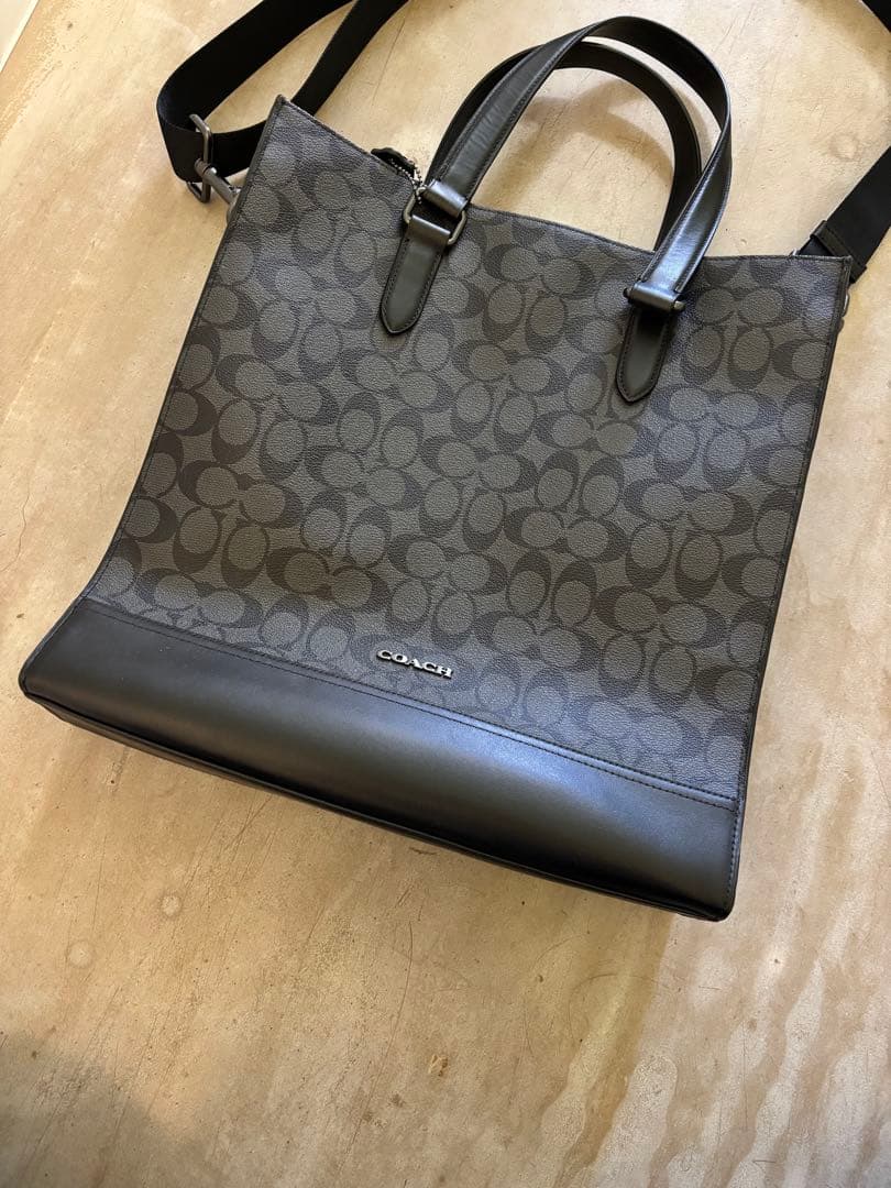 コーチ　coach トートバッグ　メンズ　ビジネス　ショルダー