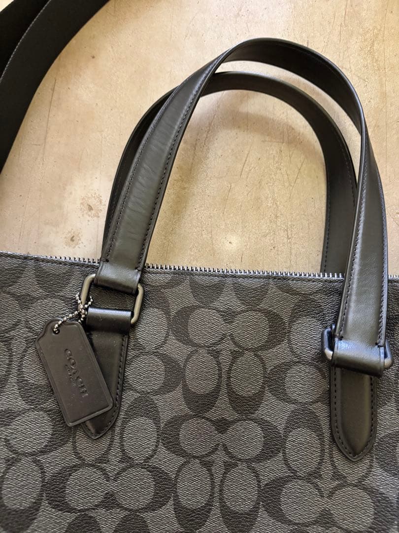 コーチ　coach トートバッグ　メンズ　ビジネス　ショルダー