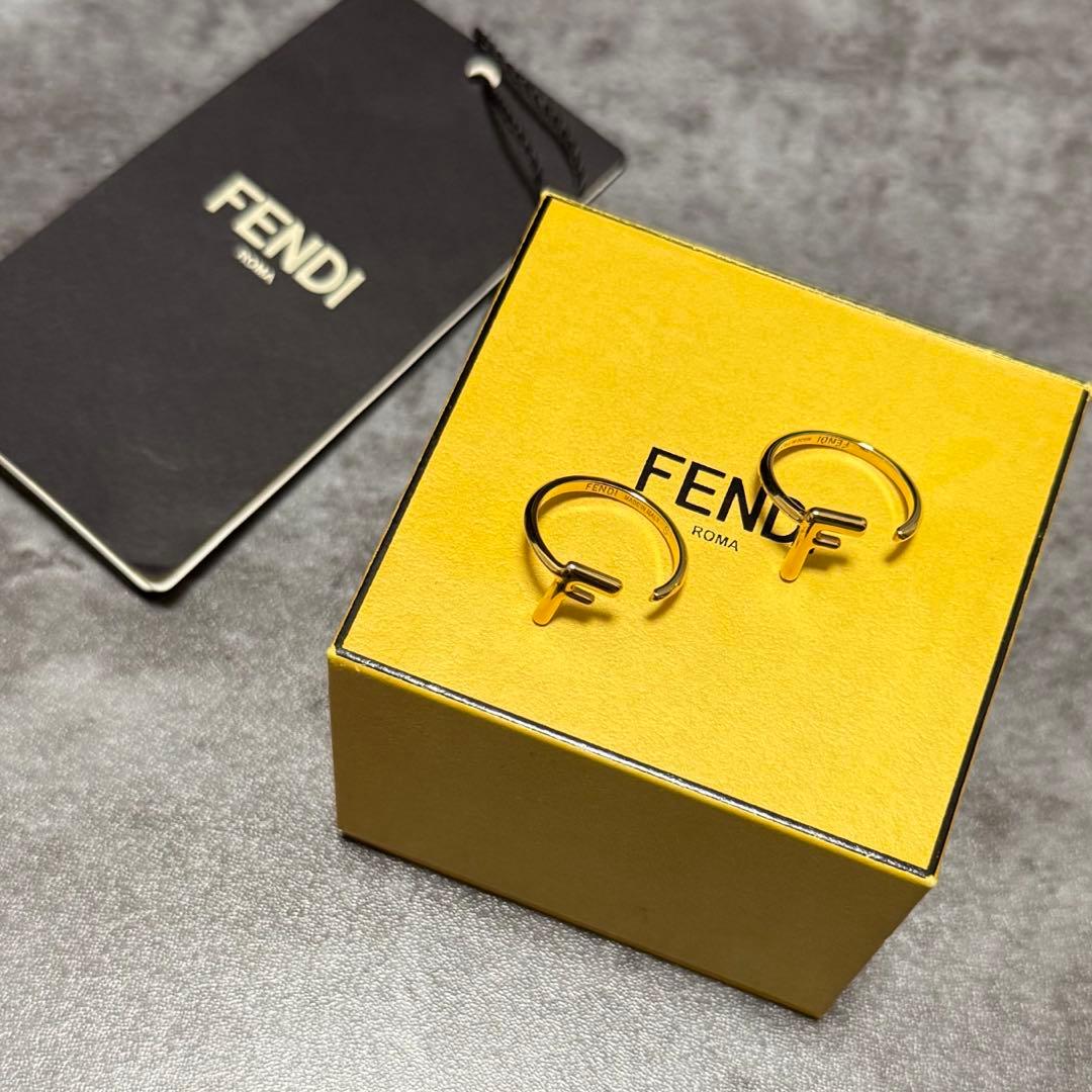 【meru】FENDI ゴールドFFリング