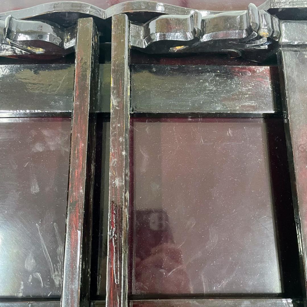 韓国伝統工芸 螺鈿細工 貝殻細工　ローテーブル　座卓　折り畳み　DN-B0080