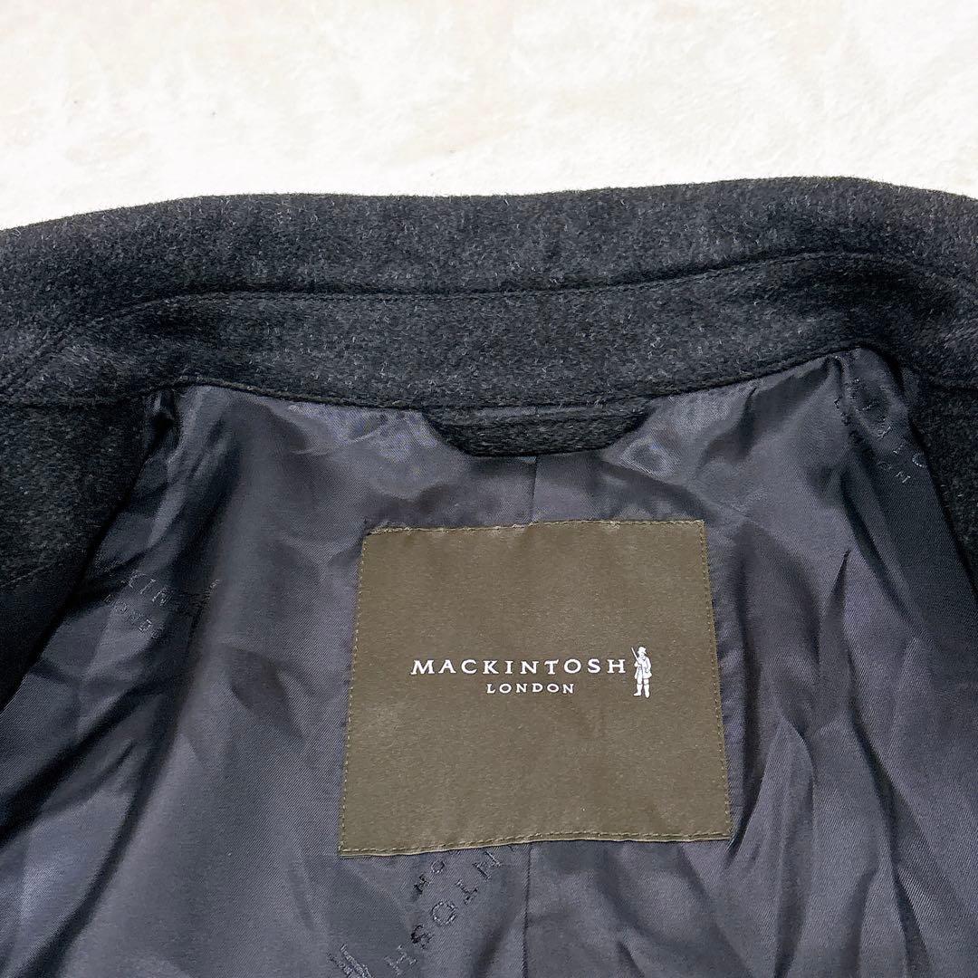 新品同様✨　マッキントッシュ　ロンドン　ステンカラーコート　ウール　カシミヤ
