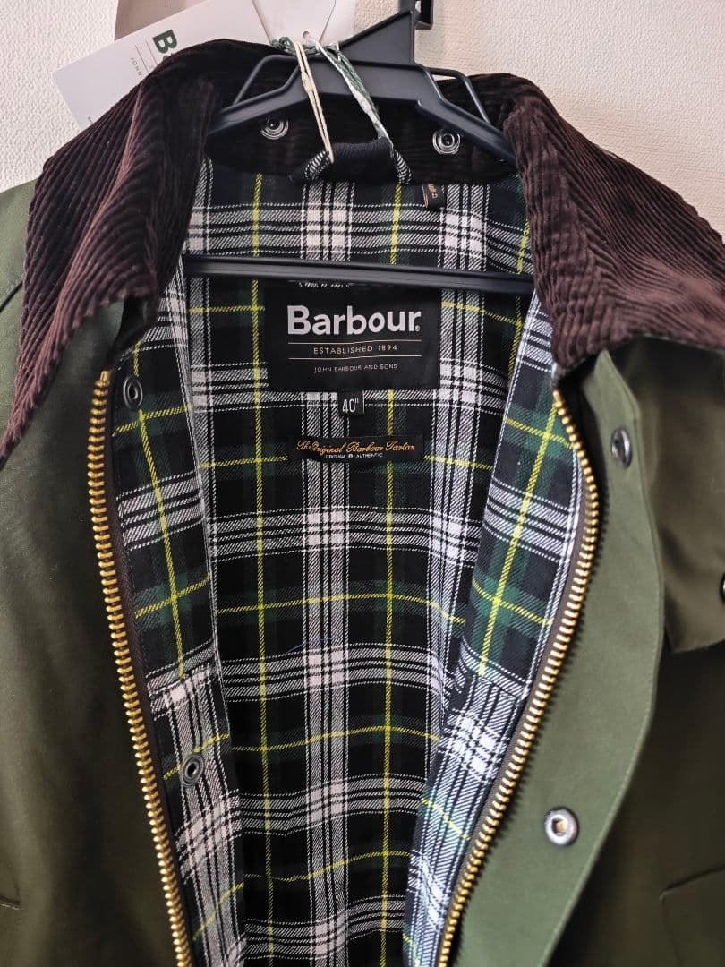 BARBOUR　BEAMS別注　24AW BEDALE SHOWERPROOF