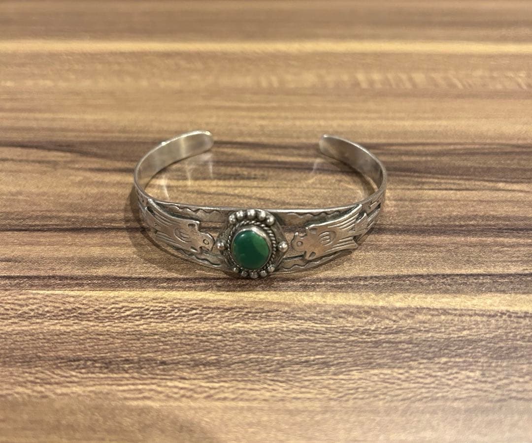 【超希少！】1930s 40s vintage バングル　サンダーバード ナバホ