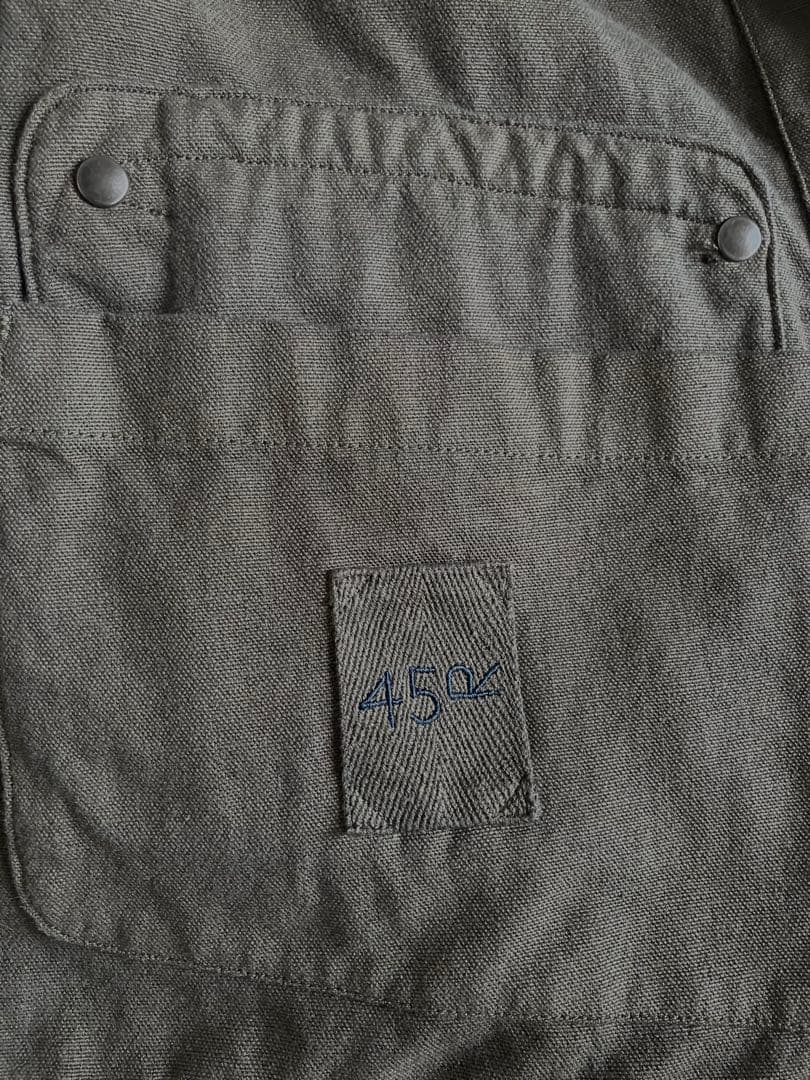 45R 45rpm 高密度ダックブルゾン　size1