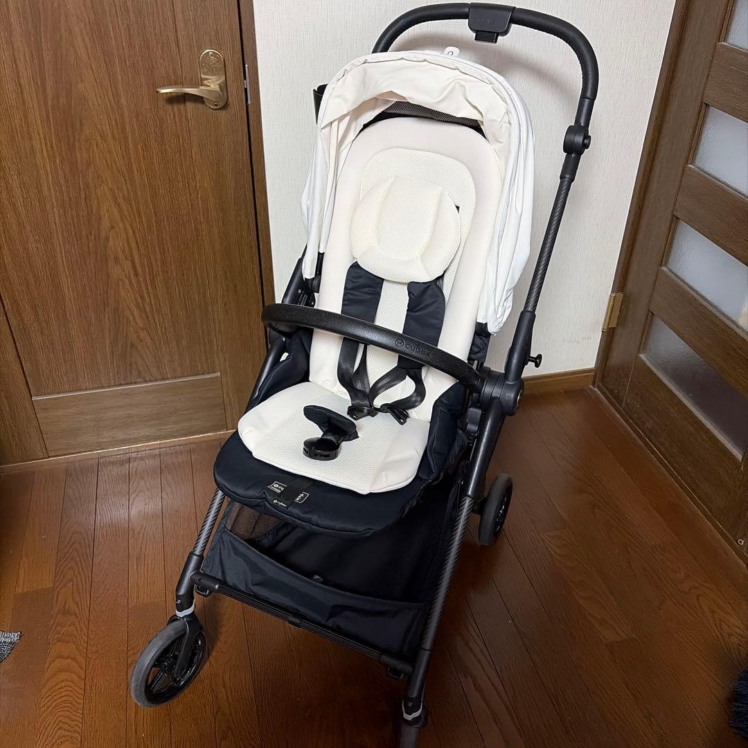 サイベックス　ベビーカー　コットンホワイト　メリオ